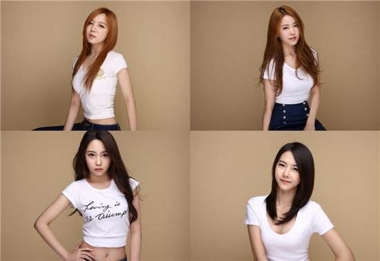 <em>韩国新的</em>5人组<em>女子组合</em>bppop