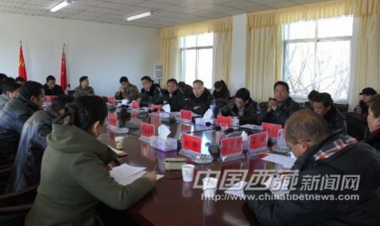 山南地区隆子县安排部署维稳工作