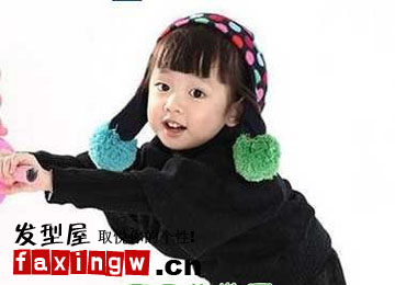 <em>2013</em>最新女童<em>短发发型</em> 天真可爱【6】--时尚--