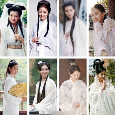 盘点古装剧白衣美女图片