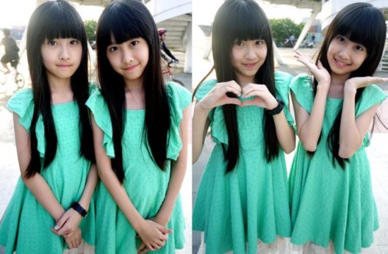 来自<em>宝岛</em>台湾的一对<em>双胞胎姐妹</em>