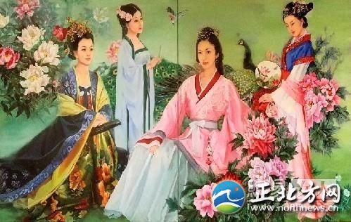 　　新四大美女图引发争议 美女都来自娱乐圈（组图）