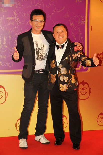 组图:曾志伟60大寿群星道贺 星光闪耀宛若颁奖