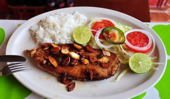 墨西哥餐馆里的特色美食