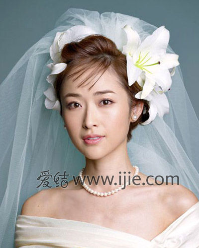 最新日系新娘发型图片
