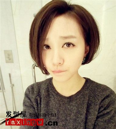 大侧分长刘海,名主持陈鲁豫的经典短发