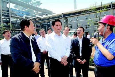 干部论坛   5月3日,陕西省委书记赵正永在韩城市调研.
