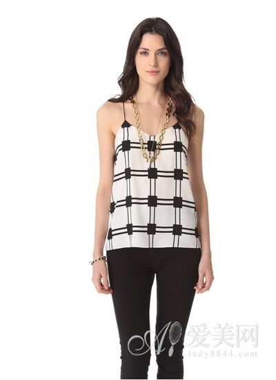 时尚<em>吊带</em>背心风靡 让你清凉性感一夏[9P] - 『时