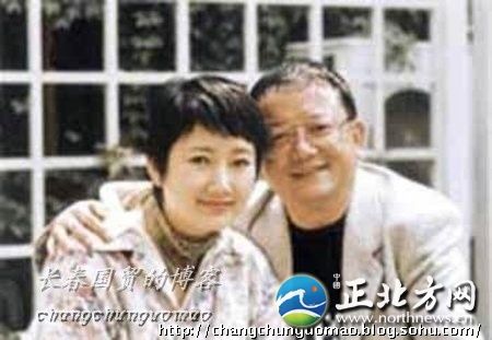 王刚与第二任妻子成方圆.