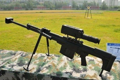 资料图:<em>国产</em>新型qbu-<em>10</em>式大口径狙击步枪