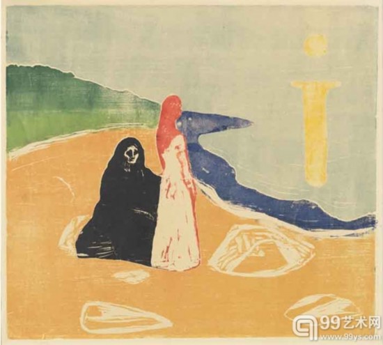 ɿƷϵŮӡTwo Women on the Shore1898꣩