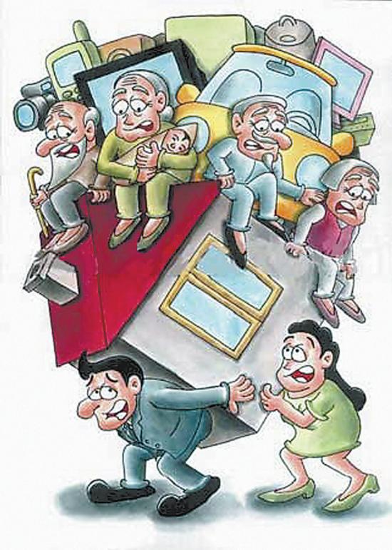 人口赡养比_看到男友在准婆婆朋友圈各种舔,果断退婚 怕将来 啃 我(2)