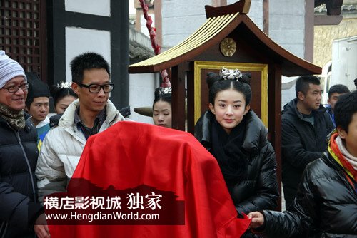 探班赵丽颖:与陆贞相惜