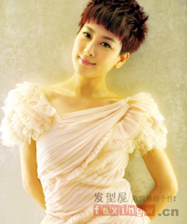 2013娱乐圈女明星短发发型干练短发俘获人心
