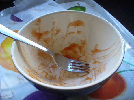 生活中有趣的视错觉:番茄酱中浮现人脸?(图)