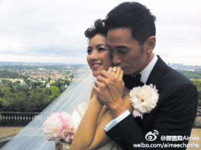 陈豪婚纱照_陈豪老婆