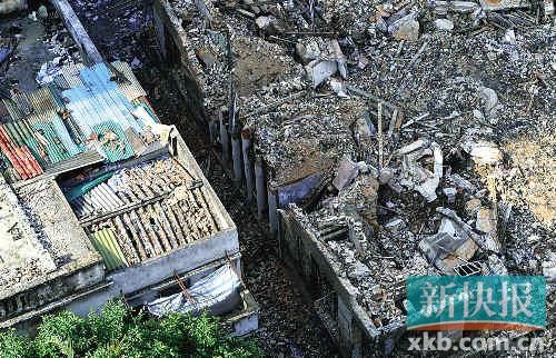 建筑高台图片:广州罕见民国建筑遭强拆规划局曾要求缓拆