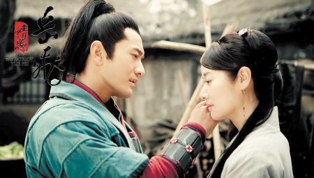 黄晓明为演岳飞专练岳家枪 自夸 我这版长得不