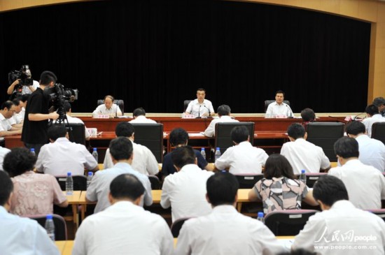 6月17日，中共中央政治局常委、國務院總理李克強在國家審計署主持召開審計工作座談會並作重要講話。（人民網記者 翁奇羽 攝）