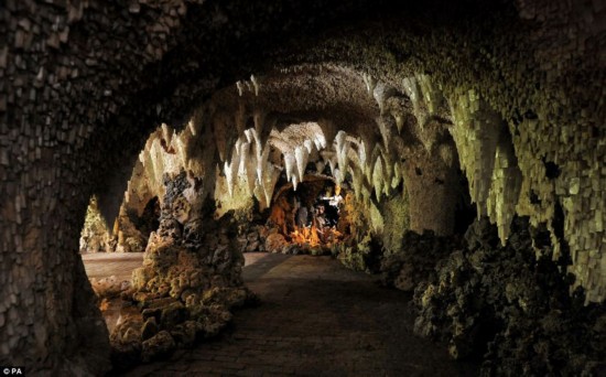 英國18世紀(jì)奇幻水晶溶洞將重新開放