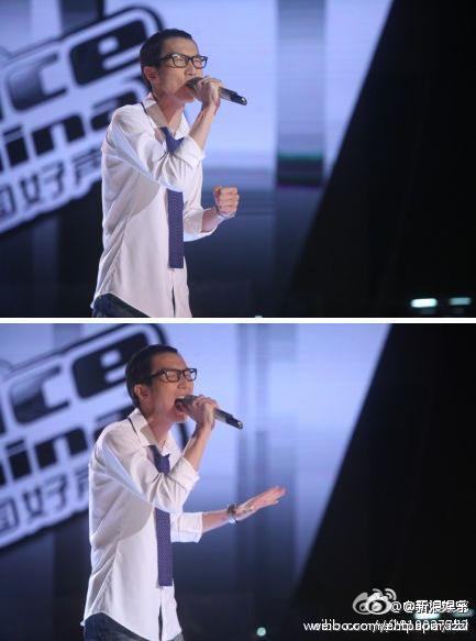 好声音侯磊唱《你的微笑》 那英现场飙泪(图)