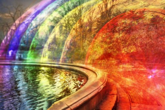 美艺术家用色彩展示虚拟WiFi信号