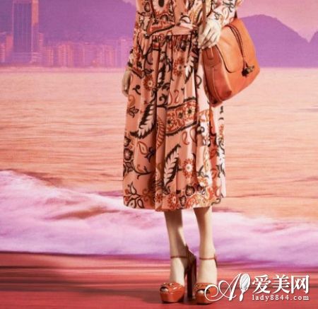  热带风情 Gucci 2014度假系列鞋履 