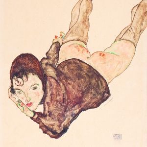 ϯEgon Schiele1916ˮƷбɵŮˡ