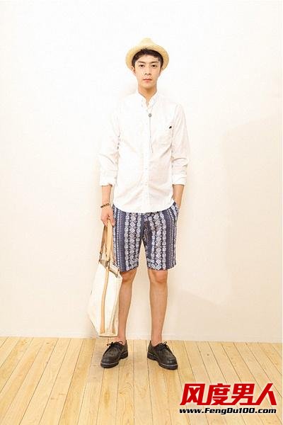 文艺男青年夏季男装搭配小清新风格【3】