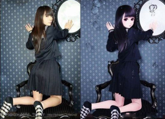 超逼真<em>校园动漫</em>美女 流鼻血的性感妩媚(组图)-