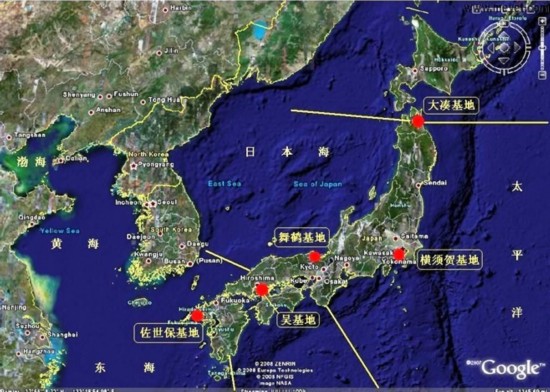 野心昭然:全景曝光日本各大准航母基地(组图)- 中国日报网