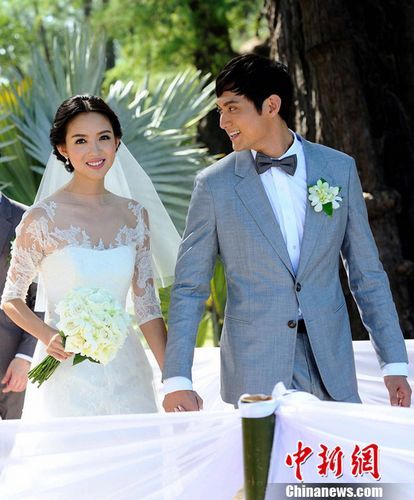 世界小姐张梓琳秘密完婚