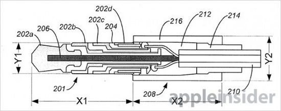 苹果新专利:柔性耳机插头,各种姿势插入都不易