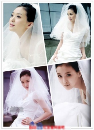 刘亦菲王艳董洁唐嫣 女星婚纱对比照谁最美?【26】