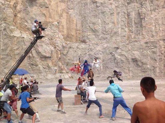 神话剧《八仙》制作内幕引关注 拍摄过程曝光