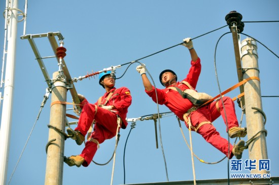 河北青县农网升级完善