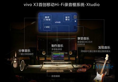 移动录音棚 vivo X3玩起来