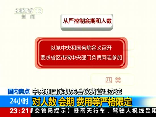 国家机关会议费标准提10% 开支须公示虚报追