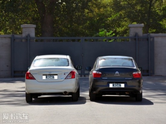 【爱丽舍对比日产阳光 家轿该选谁?_丹阳广胜