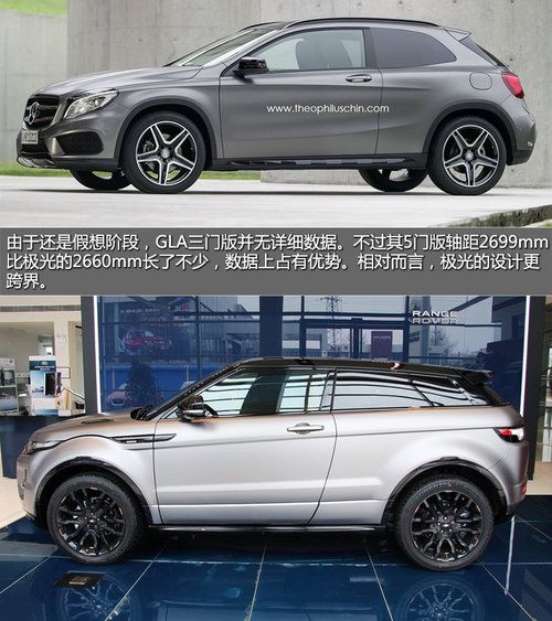 竞争揽胜极光 奔驰GLA三门版或明年发布