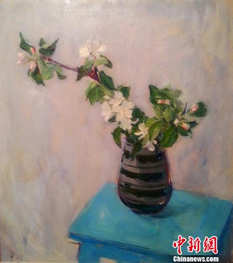 华人收藏家在沪举办俄罗斯油画风景与静物作品展