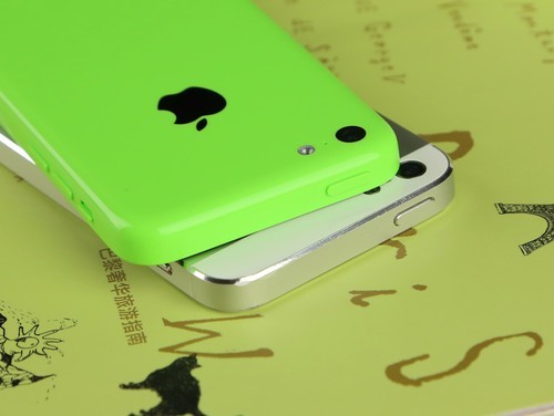 苹果iPhone 5c与5对比图赏