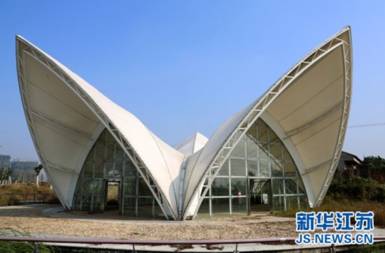 海安山寨悉尼歌剧院实为120平米花瓣温室--中