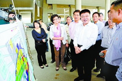 厦门示范城区   11月12日,省委常委,市委书记王蒙徽到集美区调研新城
