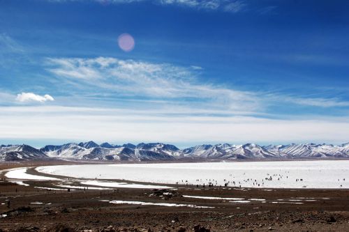 别样圣湖:冰雪世界纳木错