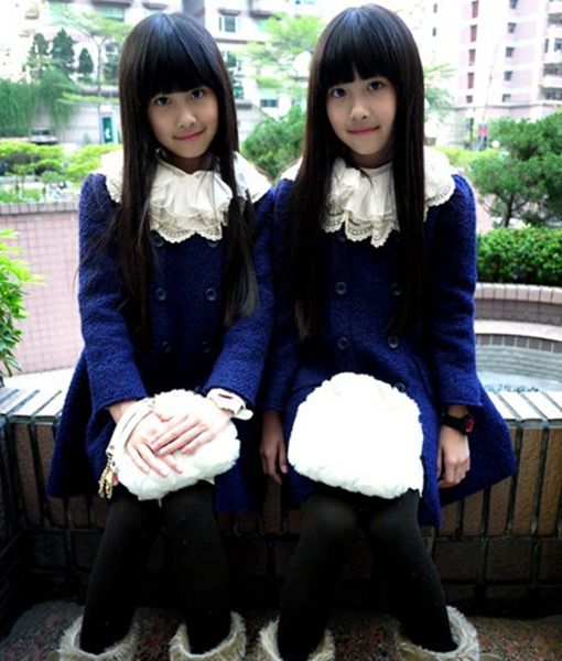 台湾萝莉<em>双胞胎姐妹花</em>7年大变身 清纯指数完爆