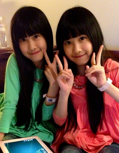 高清:台湾萝莉<em>双胞胎姐妹</em>花走红+<em>清纯</em>可爱人人