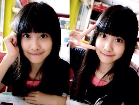 <em>台湾</em>双胞胎萝莉<em>姐妹花</em>近照曝光 气质清新甜美