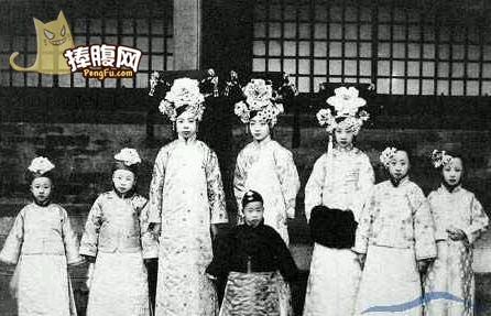 清朝后宫妃嫔照片 清朝公主 清朝后宫妃嫔头饰 清朝后宫的高清图片