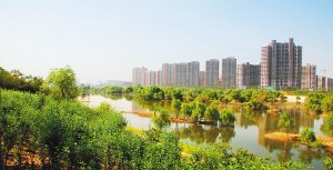 乱河滩变水景公园 西安打造宜居"水城"变美景